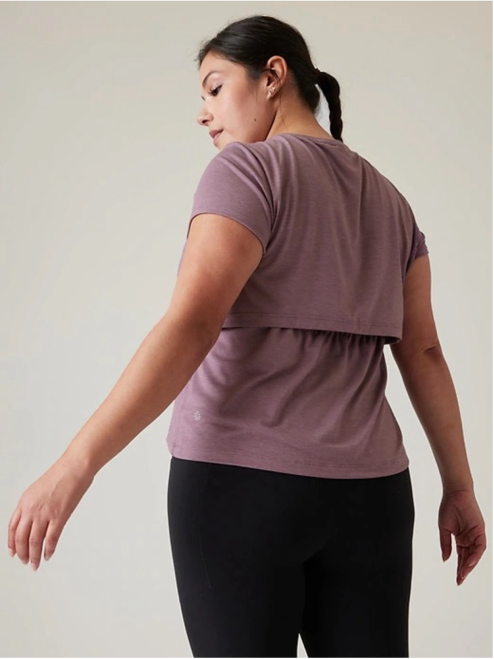 Athleta Air Out Cinch Tee - Picture 5 of 6